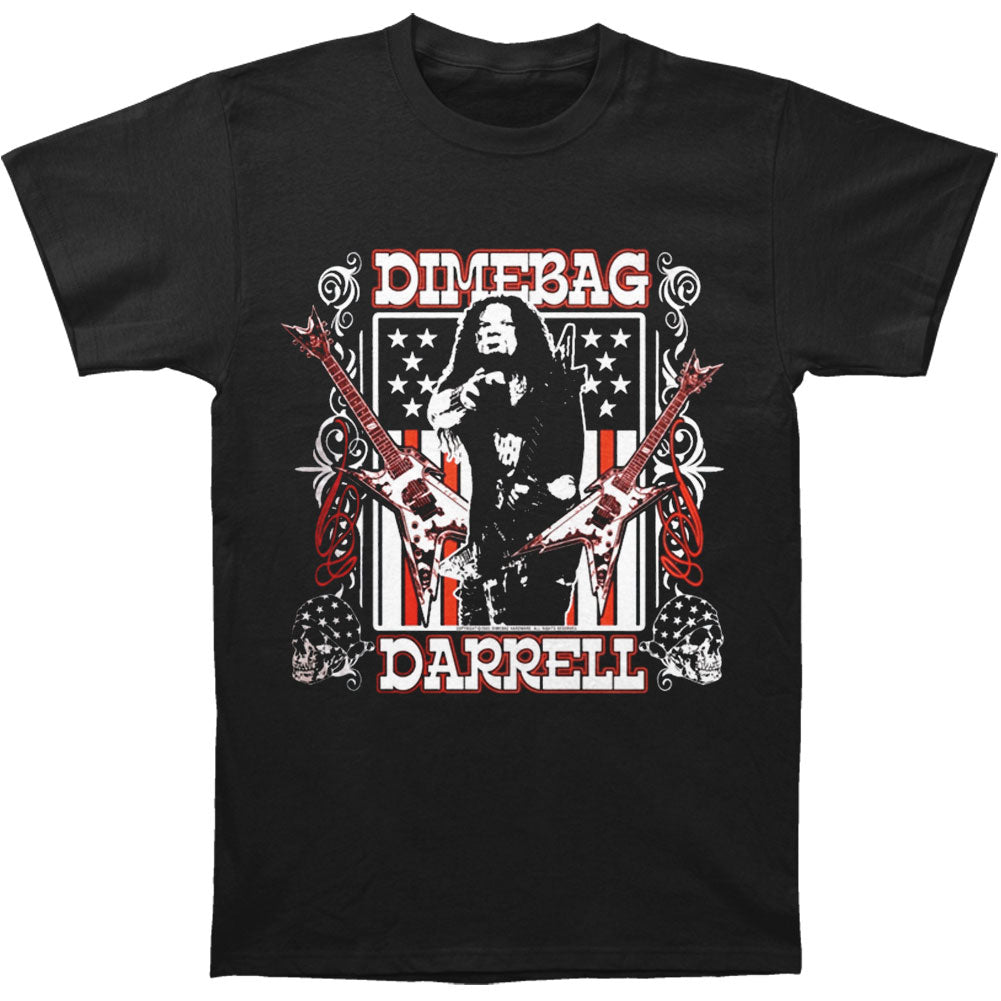 Dimebag Darrell Guitars Flag T-shirt