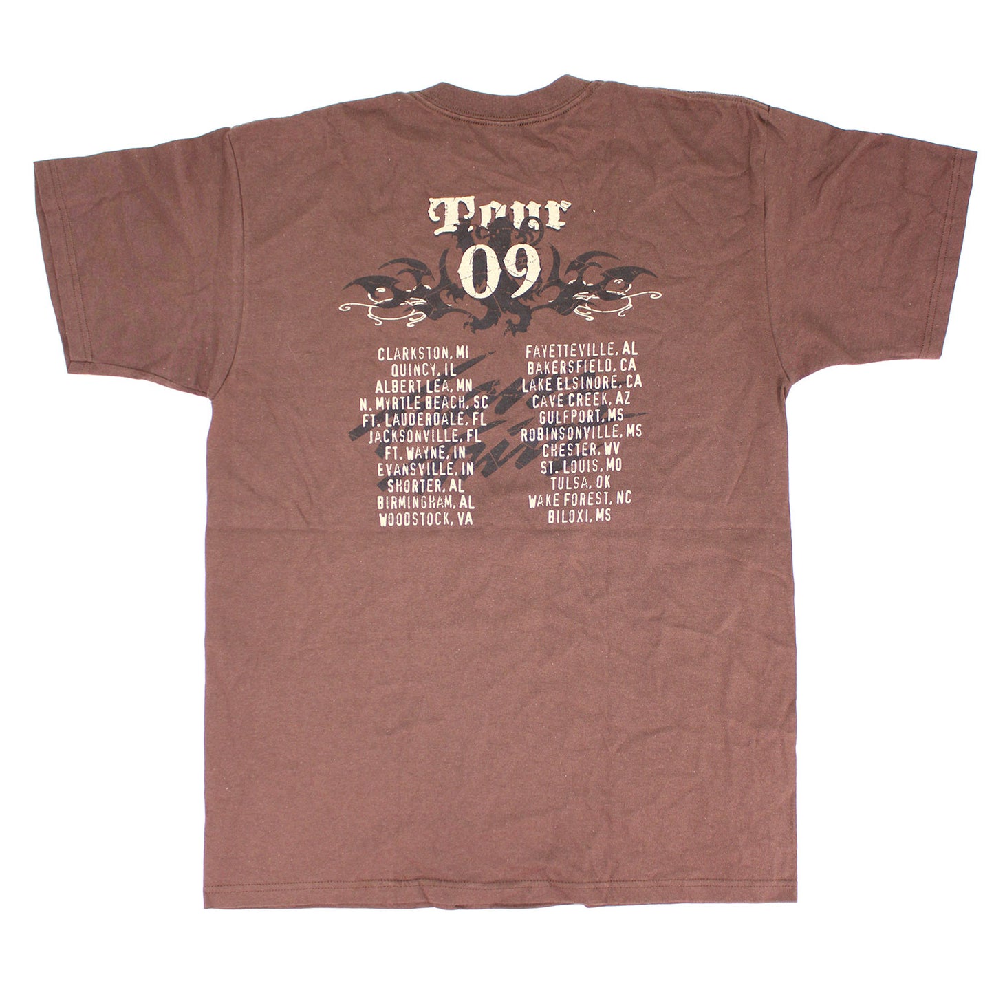 Travis Tritt Tattoo Logo Lion 2009 Tour T-shirt