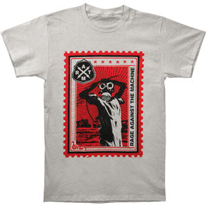 Rage Against The Machine Postage Stamp Slim Fit T-shirt