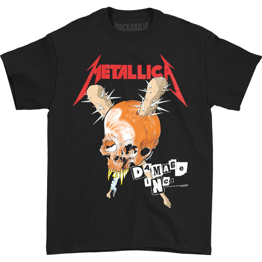 Skriv en rapport Universitet sigte Metallica Damage Inc. Tour T-shirt 10766 | Rockabilia Merch Store