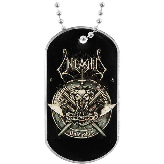 Unleashed Hammer Battalion Dog Tag Necklace