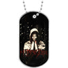 My Body A Funeral Dog Tag Necklace
