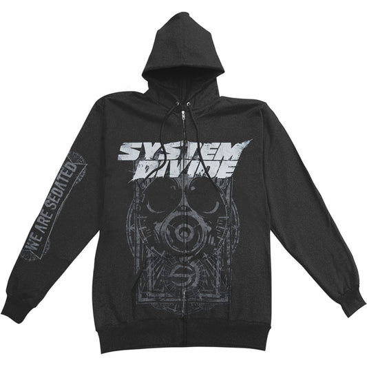 System Divide Sedation Zippered Hooded Sweatshirt