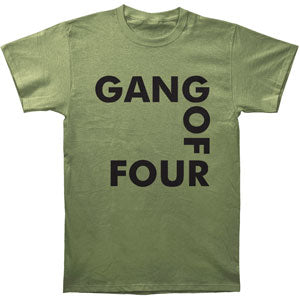 Gang Of Four Olive Logo T-shirt