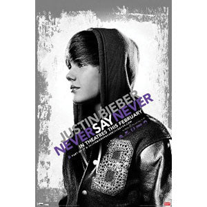 Justin Bieber Never Say Never Domestic Poster