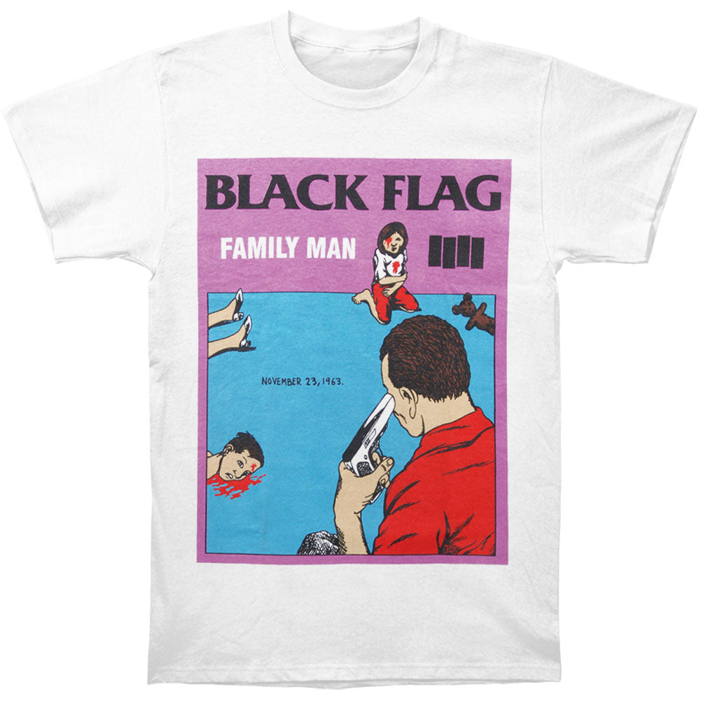 Black Flag Family Man T-shirt