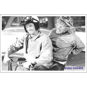 Dumb And Dumber Harry And Lloyd On Scooter Domestic Poster