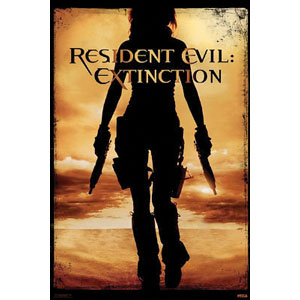 Resident Evil Walking With Guns Domestic Poster