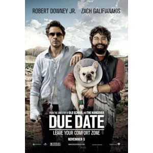 Due Date Movie Poster Art Domestic Poster