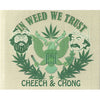 In Weed We Trust Sticker