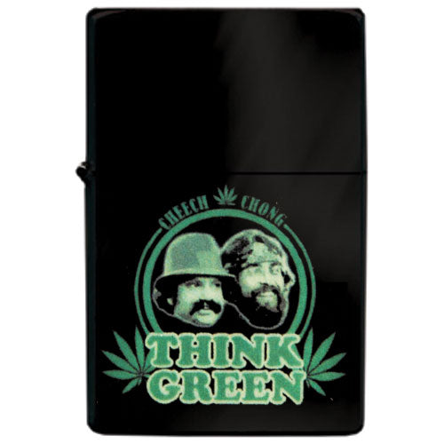 Cheech & Chong Think Green Refillable Lighter
