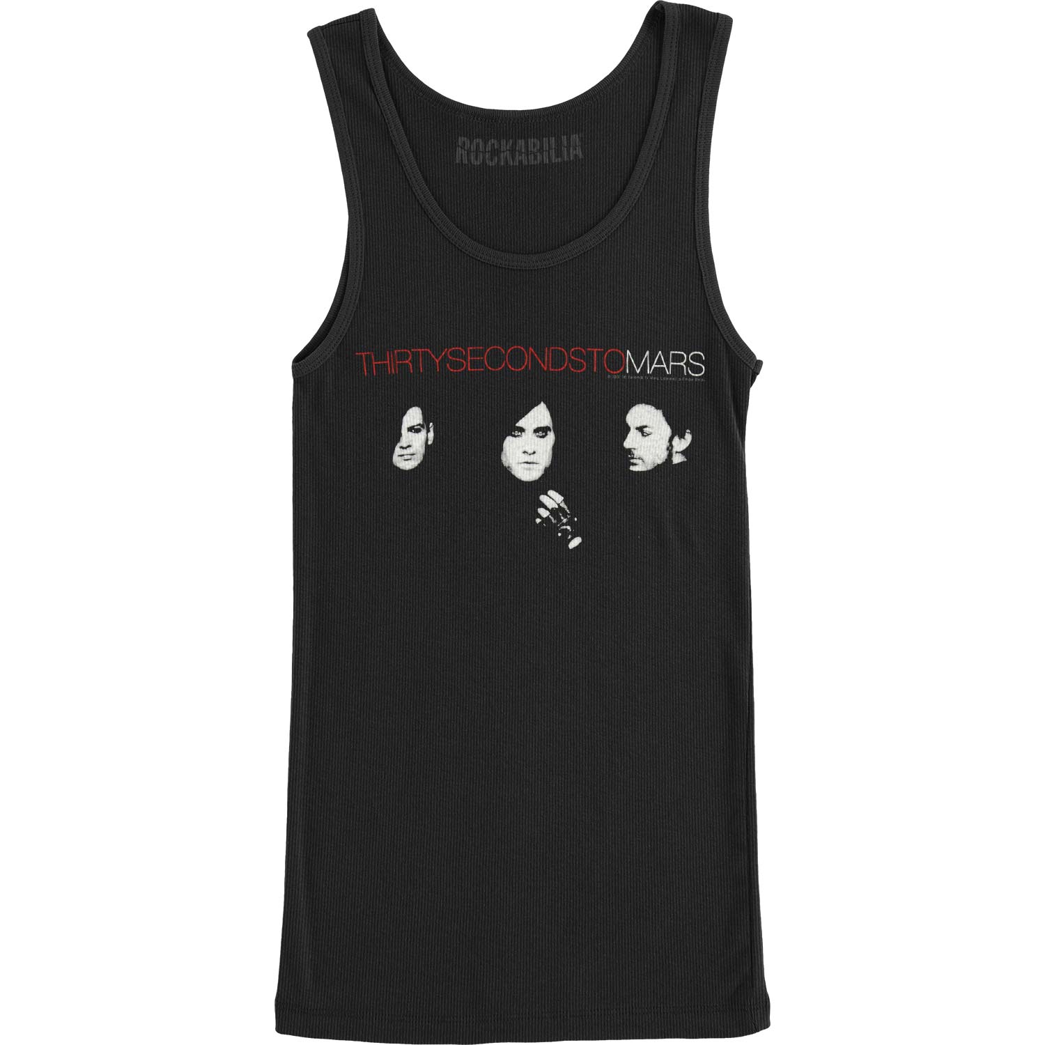 30 Seconds To Mars Floating Faces Junior Top