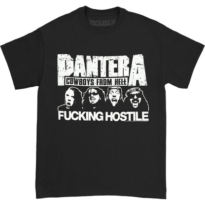 Fucking Hostile Distressed T-shirt
