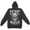 Texas Skull Zippered Hooded Sweatshirt