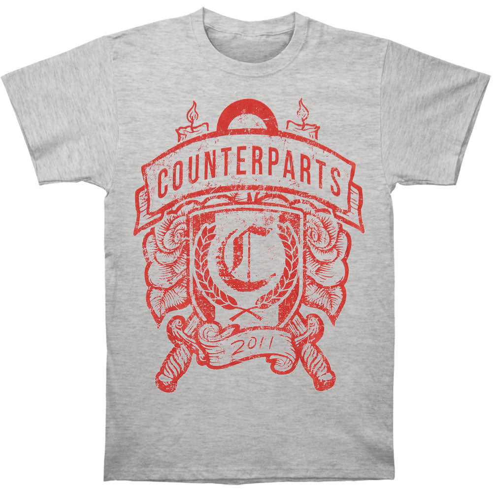 Candles And Knives Crest T-shirt