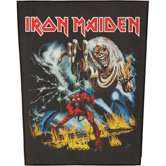 Iron Maiden Number Of The Beast Back Patch