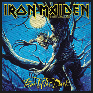 Iron Maiden Fear Of The Dark Woven Patch