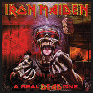 Iron Maiden A Real Dead One Woven Patch
