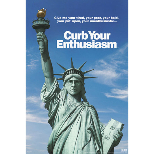 Curb Your Enthusiasm Give Me Your Tired Domestic Poster