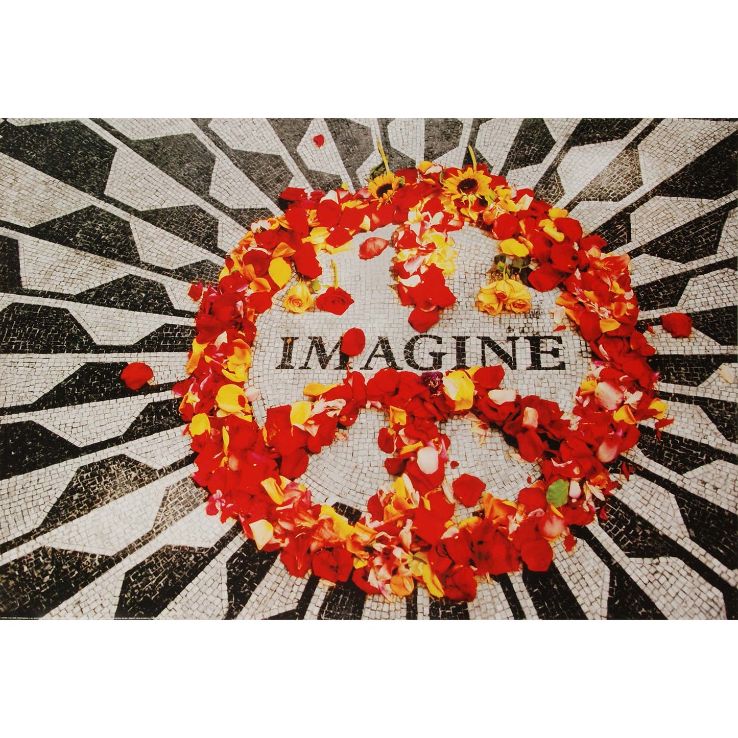 Beatles Imagine Domestic Poster