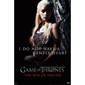 Game Of Thrones Gentle Heart Domestic Poster