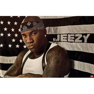 Young Jeezy Flag Domestic Poster