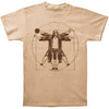 Vitruvian Lebowski T-shirt