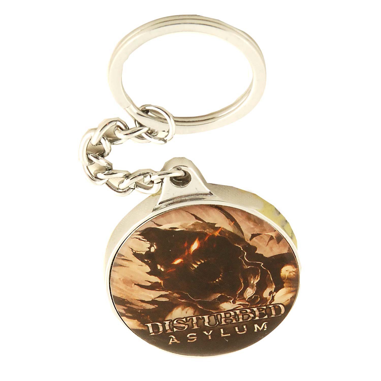 Disturbed Metal Key Chain