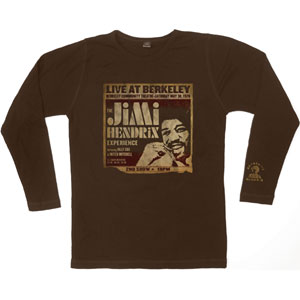 Jimi Hendrix Live At Berkeley Thermal Long Sleeve