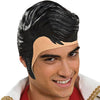 Adult Elvis Presley Rubber Wig with Sideburns Costume Accessory