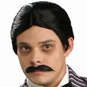 Addams Family Gomez Addams Wig & Moustache Costume Accessory