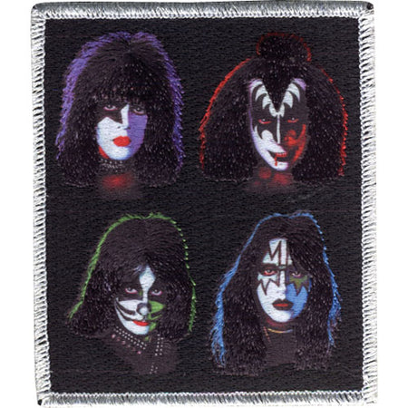 4 Heads Embroidered Patch