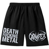 Death Metal Gym Shorts