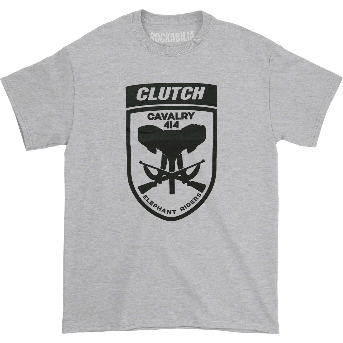 Elephant Riders Heather Grey T-shirt