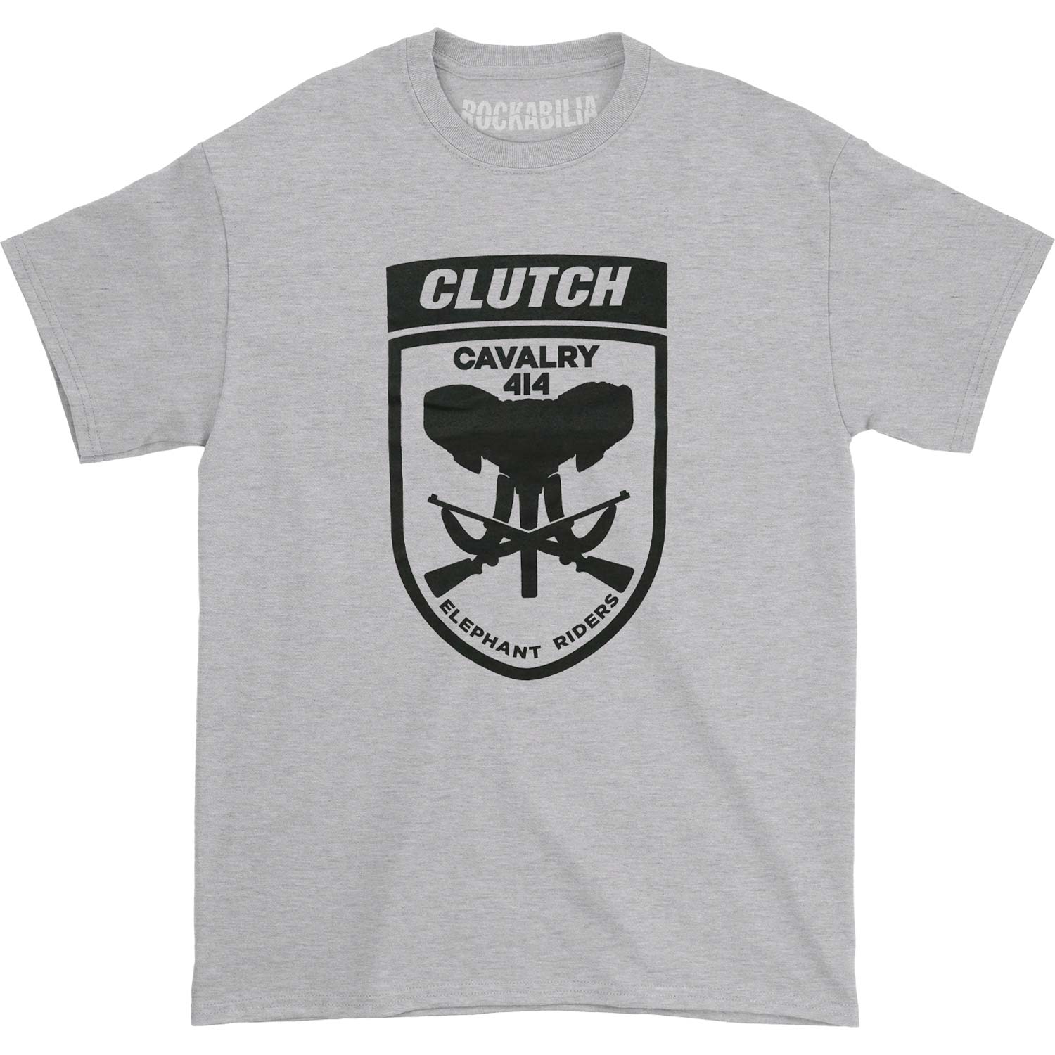 Elephant Riders Heather Grey T-shirt