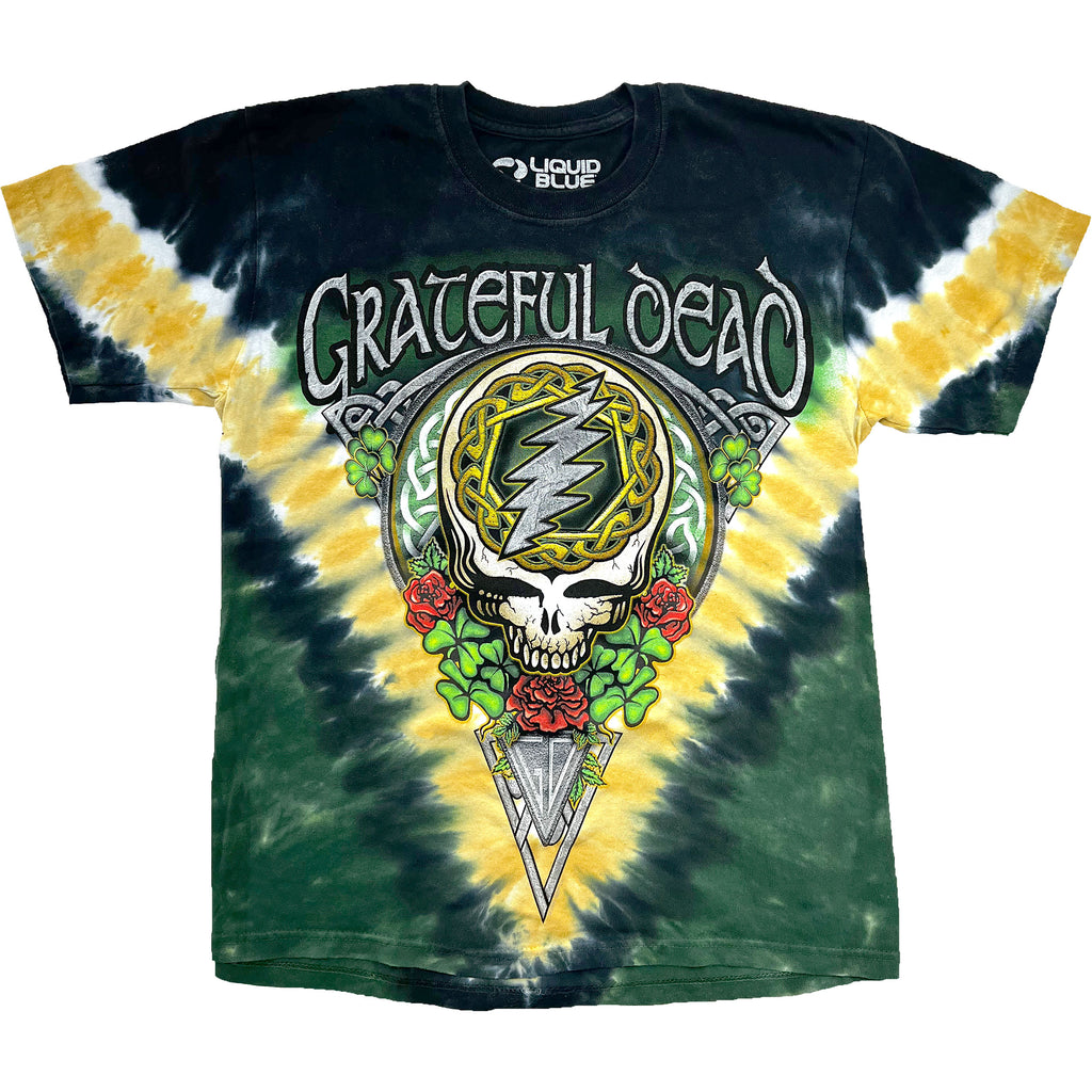 Grateful Dead Shamrock V Tie Dye T-shirt