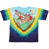 Bi-Plane Bears Tie Dye T-shirt