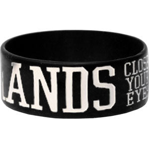 Empty Hands Rubber Bracelet