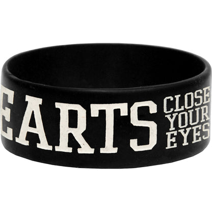 Heavy Hearts Rubber Bracelet