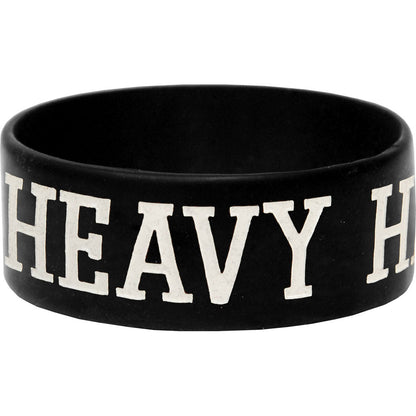Heavy Hearts Rubber Bracelet