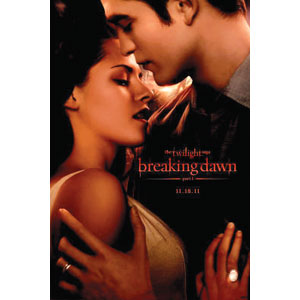 Twilight Edward And Bella Domestic Poster