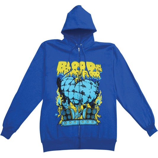 Blood On The Dance Floor Dance Zippered Hooded Sweatshirt