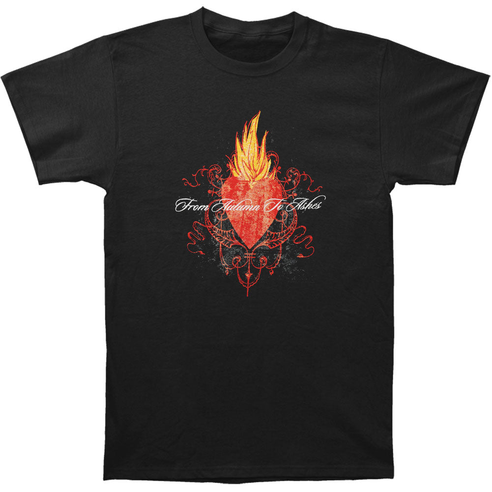 ©2005年 from autumn to ashes バンド Tシャツ М 黒 From Autumn To Ashes Heart T-shirt | From Autumn To Ashes Merch Store