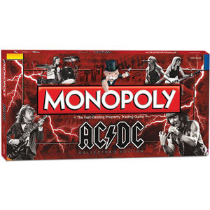 AC/DC Monopoly Game 118051 | Rockabilia Merch Store