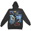 Weapons Zippered Hooded Sweatshirt