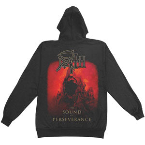 Death The Sound Of Perseverance Zippered Hooded Sweatshirt