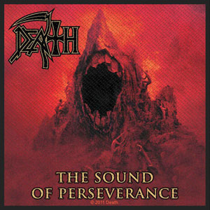 Death The Sound Of Perseverance Woven Patch