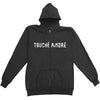 Logo Zippered Hooded Sweatshirt