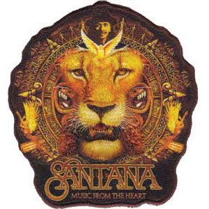 Santana Lion Embroidered Patch