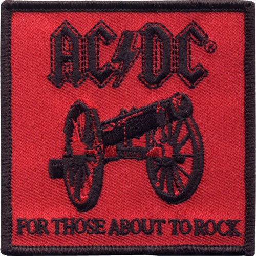 AC/DC For Those About to Rock Embroidered Patch